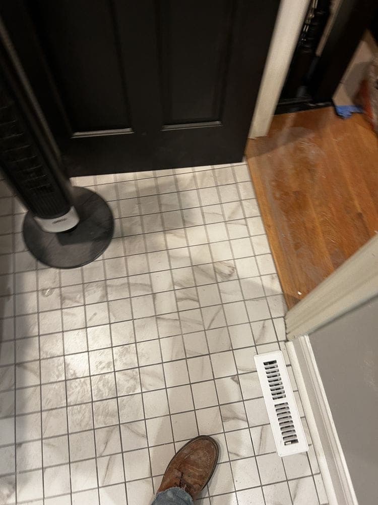 Custom tile flooring