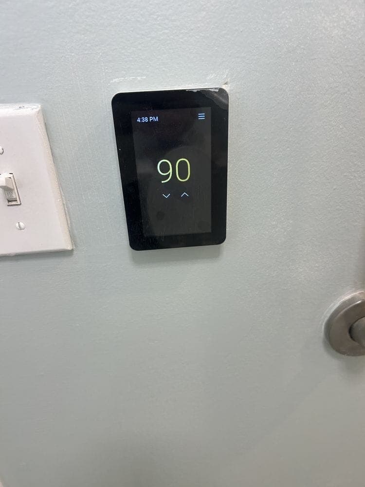 Heated floors, tested before the finish